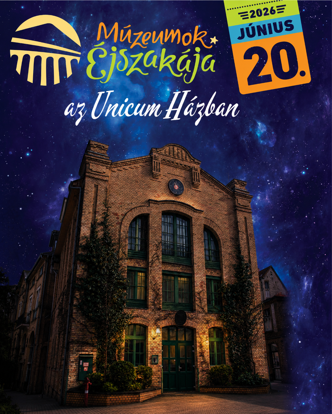 Múzeumok Éjszakája az Unicum Házban!